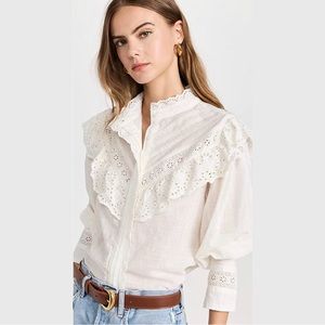 Free People Women's Hit The Road Buttondown